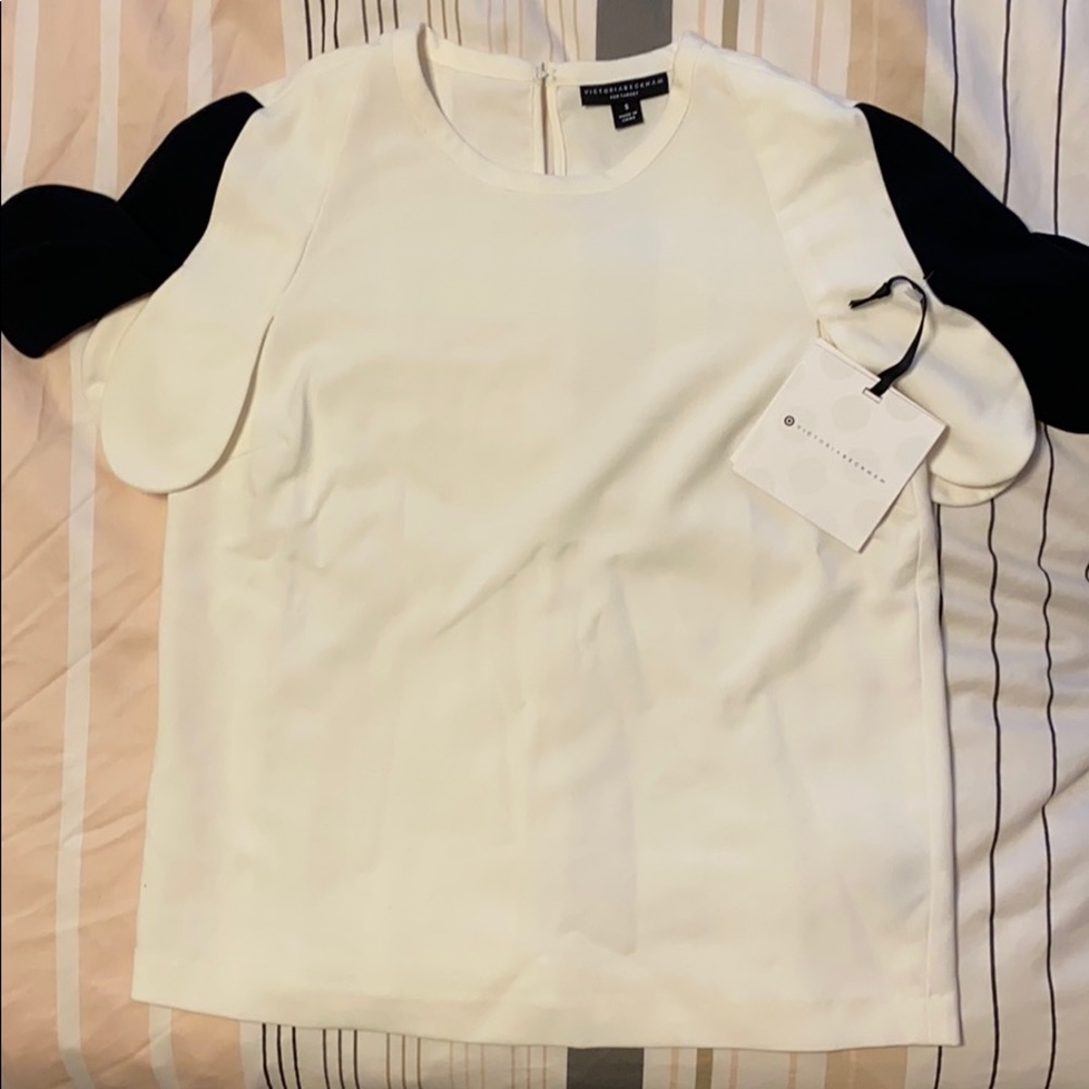 White/cream top Victoria Beckham for Target